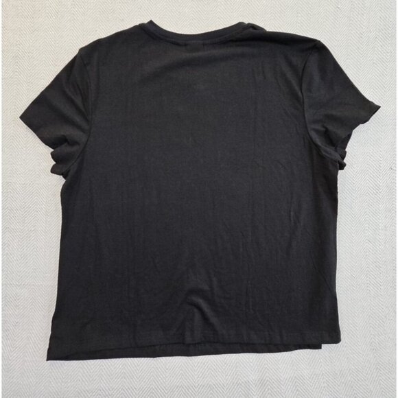 PatPat Barbie Cotton Short Sleeve T-Shirt Women's 2XL Black Pink Profile NWT - Picture 7 of 10